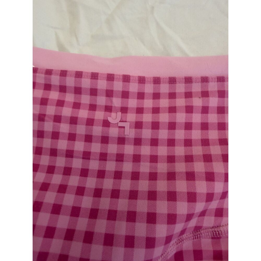 JoyLab Target Pink Gingham High Rise Active 7/8 Workout Leggings Large